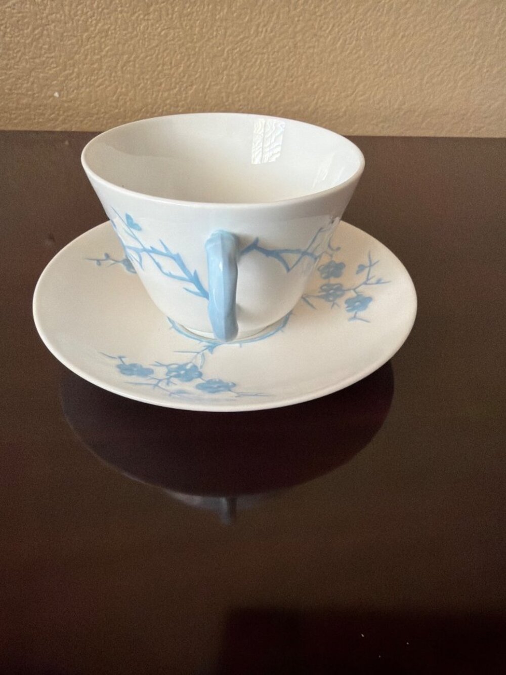 Vintage Spode Copeland's China Blanche de Chine Teacup & Saucer Set England - Picture 2 of 10